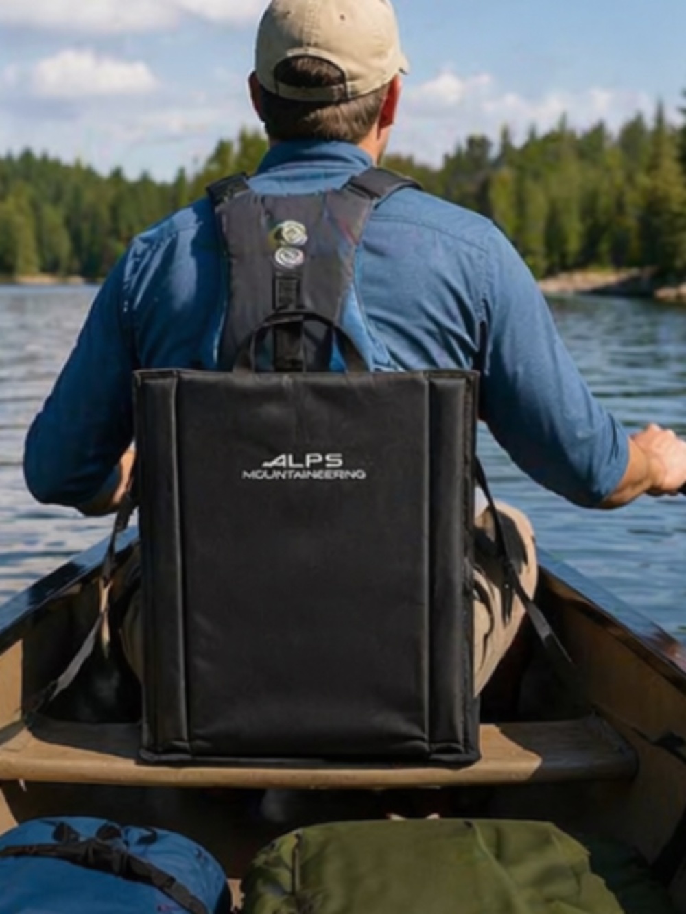 Alps mountaineering go anywhere chair for boats canoes bleachers camping benches